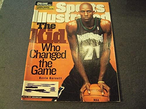 Sports Illustrated 3 Mayıs 1999 Kevin Garnett Oyunu Değiştiren Çocuk