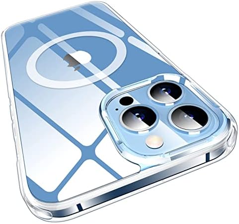 SUPERONE Bundle Kristal Berraklığında Mag Güvenli iPhone için kılıf 13 Pro ve Mag Güvenli Kickstand