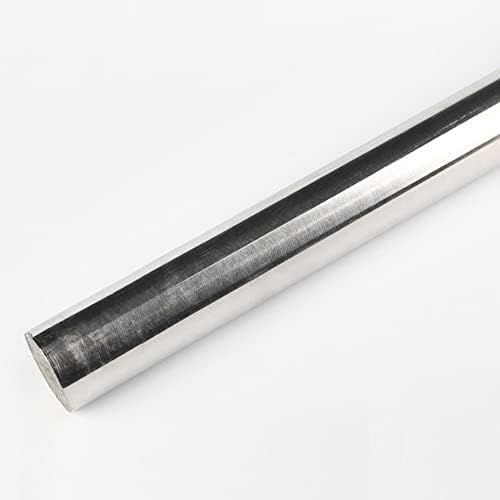 304 Paslanmaz Çelik Katı Yuvarlak Çubuk-20~26mm/0.8~1 inç Dia,500mm/20in Uzunluk-304 Genel Amaçlı Paslanmaz Çelik