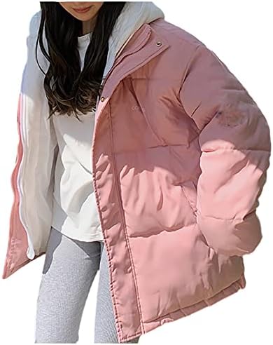 OVERMAL kadın Sonbahar Ve Kış Moda Uzun Kollu Yastıklı pamuklu ceket pamuklu ceket