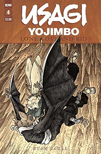 Usagi Yojimbo: Yalnız Keçi ve Çocuk 4 VF / NM; IDW çizgi romanı