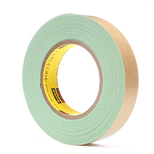 3M TALK Impact Stripping Tape 500, Yeşil, 1 inç x 10 yd, 36 mil, Kasa başına 9 rulo