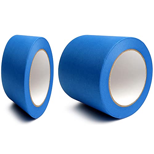 DoAy Mavi Ressamlar Bant 2 4 - Boyama ve Maskeleme Bandı-Kolay ve Temiz Çıkarma - Çoklu Yüzey Kullanımı-ISO 9001 Dünya