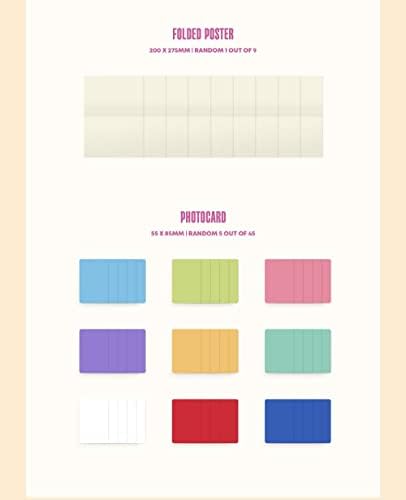 Dreamus-1 ile 2 arasında 11. Mini Albüm+Ön Sipariş Avantajı+Katlanmış Poster (Tam Sürüm) + Kültürel Kore Hediyesi