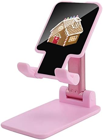 Zencefilli Ev Baskılı Katlanabilir Masaüstü cep telefon tutucu Ayarlanabilir Stand Masası Aksesuarları Seyahat Ofis
