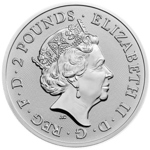 2022 İNGİLTERE İngiliz Gümüş Hizmetçi Marian Madeni Para Pound Dolaşımsız