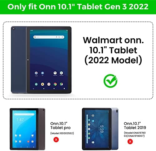 10.1 İnç tablet kılıfı Gen 3 2022 Yayın Modelleri 100071485, Darbeye Dayanıklı Hafif Kolu Standı Tutucu Çocuklar tablet