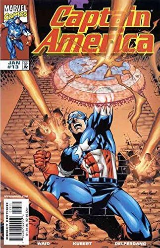 Kaptan Amerika (3. Seri) 13 VF / NM ; Marvel çizgi romanı / Mark Waid