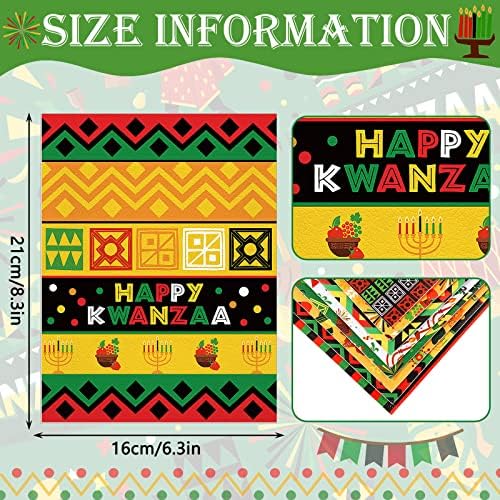 15 Adet Kwanzaa Suni Deri Levhalar Küpe Yapımı için Suni Deri Kwanzaa Dekorasyon Küpe için Kwanzaa Suni Deri Kumaş
