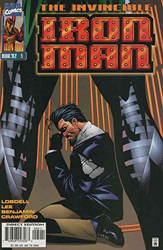 Demir Adam (2. Seri) 5 VF/NM ; Marvel çizgi romanı / Jim Lee Kahramanları Yeniden Doğdu