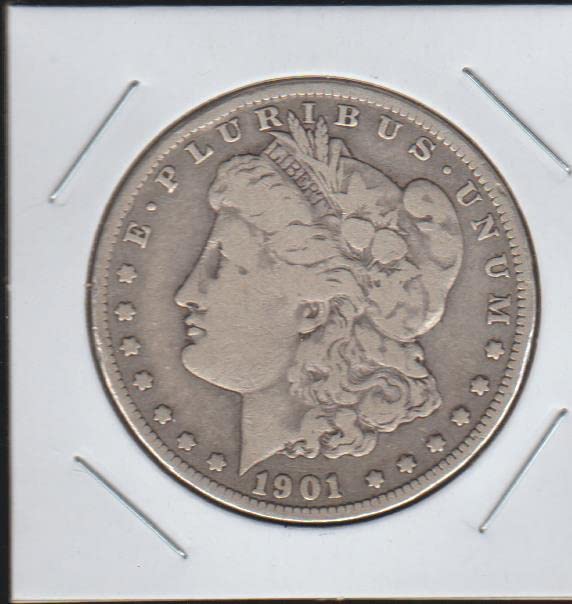 1901 O Morgan (1878-1921) (%90 Gümüş) 1 Dolar Para Cezası
