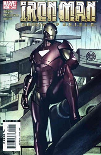 Demir Adam (4. Seri) 32 VF/NM ; Marvel çizgi romanı | S. H. I. E. L. D.'nin Yönetmeni.