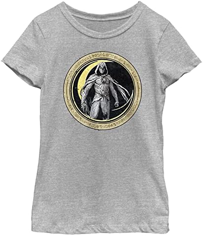 Marvel kızın Ay Şövalye Daire Rozeti T-Shirt