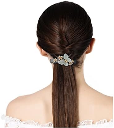 WSSBK Klip Yetişkin Headdress Bayanlar saç tokası İşlemeli Saç Süsleri Bir Klip Üst Klip Başın arkası Saç Kartı (Renk: