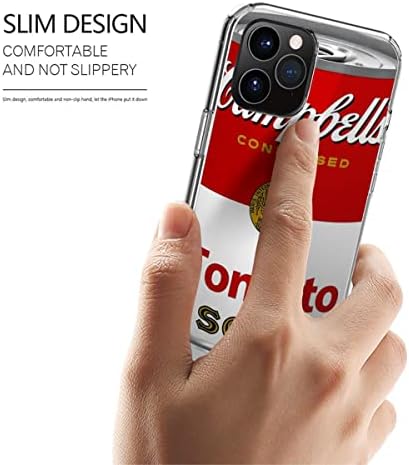Kılıf Telefon Samsung iPhone ile Uyumlu Campbells Xr Çorba 13 Gerçek 14 Gerçekçi X Sticker 11 7 8 12 Pro Max Se 2020