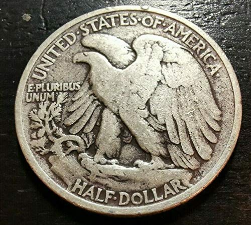 1936 Walking Liberty %90 Gümüş Yarım Dolar, Tam Jant Tarihi ve Sloganı ABD Darphanesi ile xf'ye Para Cezası Verdi