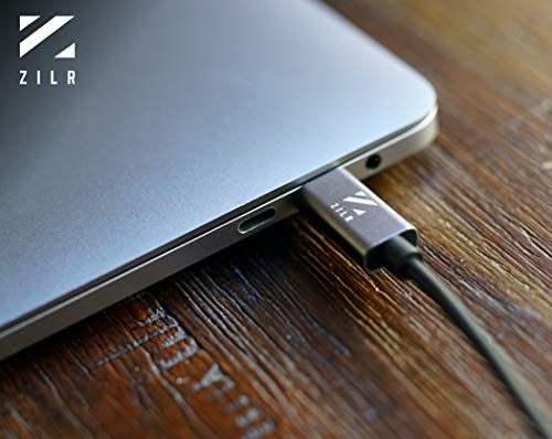 ZILR USB C veri USB-C Kablosu 1 M USB-C gen 2 100 w USB C 3.1 Gen 2 Kablo Thunderbolt aktarım kablosu 10 Gbps Veri