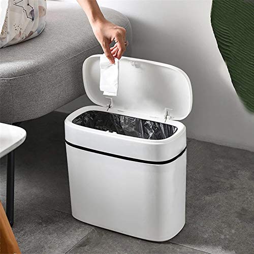 SXDS 12L çöp tenekesi Ev Banyo Mutfak çöp kutuları Basın Tipi çöp torbası Tutucu çöp tenekesi Tuvalet için Su Geçirmez