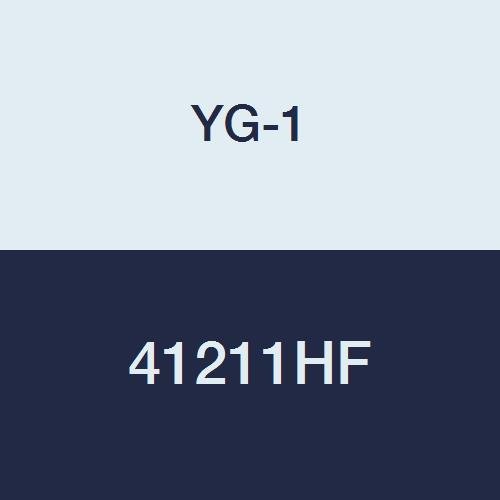 YG-1 41211HF HSS Topu Burun End Mill, 2 Flüt, Düzenli Uzunluk, TiAlN-Futura Bitirmek, 5 Uzunluk, 1-1/2