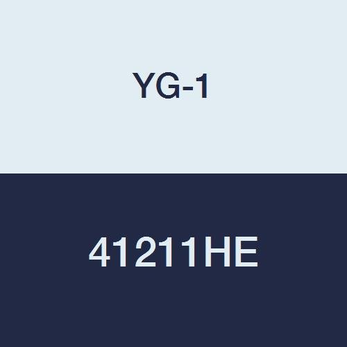 YG - 1 41211HE HSS Bilyalı Uçlu Değirmen, 2 Flüt, Normal Uzunluk, TiAlN-Extreme Finish, 5 Uzunluk, 1-1 / 2