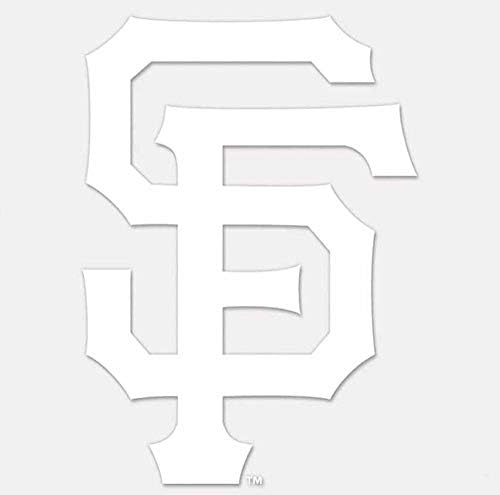 WinCraft MLB San Francisco Giants Kalıp Kesim Çıkartması, 8 x 8, Takım Rengi