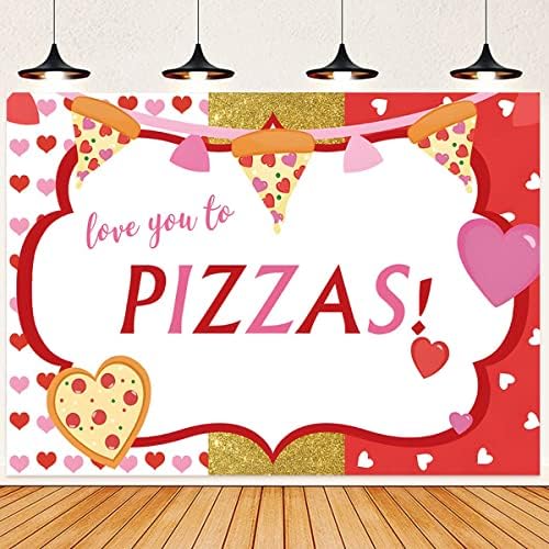 Pizza Dükkanı Fotoğraf Arka Plan Pizza Partisi Dekorasyon Zemin Malzemeleri Sahne Seni Seviyorum Pizza Doğum Günü
