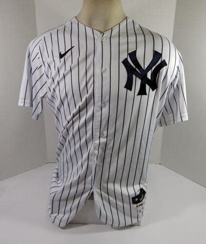 2021 New York Yankees Rob Brantley 62 Oyun Yayınlandı P Kullanılmış Beyaz Forma 16 P 44 3-Oyun Kullanılmış MLB Formaları