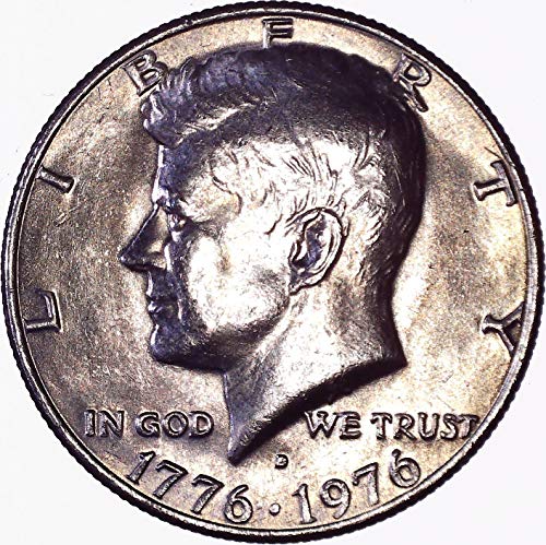 1976 D Kennedy Yarım Dolar 50C Parlak Dolaşımsız