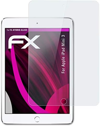 Apple iPad Mini 3 ile Uyumlu atFoliX Plastik Cam Koruyucu Film Cam Koruyucu, 9H Hibrid Cam FX Cam Ekran Koruyucu Plastik