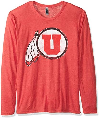 Ouray Spor Giyim NCAA Erkek Üç Karışımlı L / S Tişört