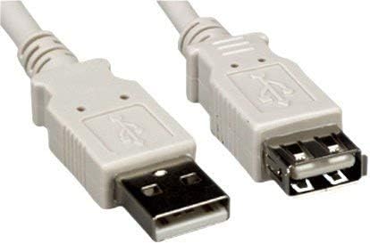 Kentek 1 Feet FT USB 2.0 Uzatma Kablosu 28 AWG Yüksek Hızlı Tip A Erkek Kadın M/F Veri Transferi Sync Şarj Güç Genişletici