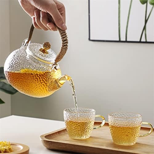 n / a yüksek sıcaklığa dayanıklı cam çaydanlık elektrikli çömlek soba küçük tek demleme çay seti çiçek çayı çay seti
