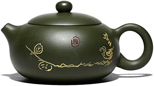 240 ml Yixing çay Potu mor kil Xishi demlik el yapımı yeşil çamur su ısıtıcısı çin Teaware