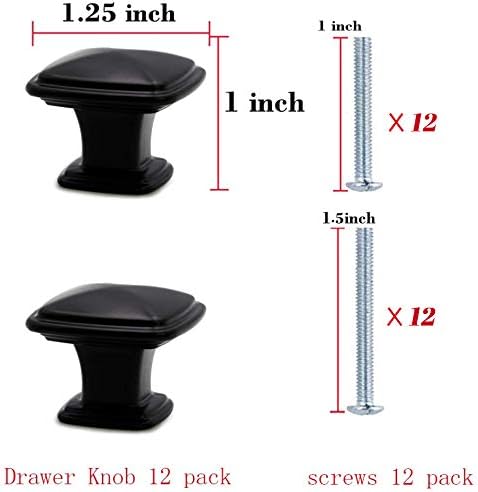 Garkup Çekmece Topuzu-Dolap Kolları Dresser kolları Dolap Kapı kolları, Dekoratif kolları (Kare Dolap Kapı kolları)