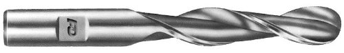 F & D Takım Şirketi 17241-AT1764 Alüminyum, Tek Uçlu, Uzun, Yüksek Hız Çeliği, 1,5 Değirmen Çapı, 1,25 Sap Çapı, 4